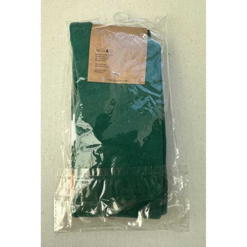 Tipsy Elves Women's Irish Pride Shamrock Striped Socks St Patrick's Day OS New